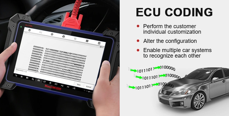 Europe Autel Im608PRO J2534 ECU Programming Tool XP400PRO Key Prgrammer Automotive Car Diagnostic Scanner