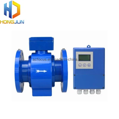 High Precise Acid Remote Type Electromagetic Flowmeter with Transmitter