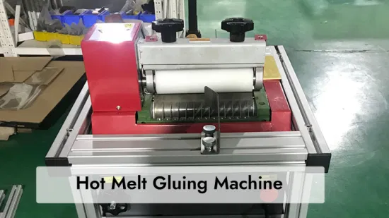 Aopack Hot Melt Carton Glue Coating Box Gluing Machine